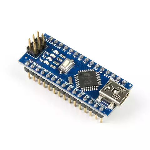 Nano ATMega328P compatible con Arduino IDE.