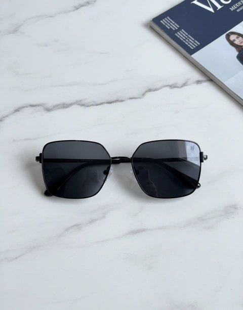 Óculos Retangular Preto Sônia 50.061 - comprar online