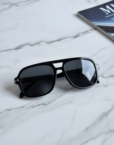 Óculos Aviador Preto Leticia - 50.059 - comprar online