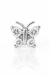 Mini Borboleta Ouro 18k - Zuliv Luxury Piercing