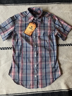 Camisa cuadros entallada TS