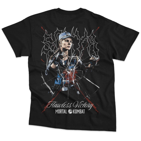 Mortal Kombat Sonya - Playera Clásica Unisex