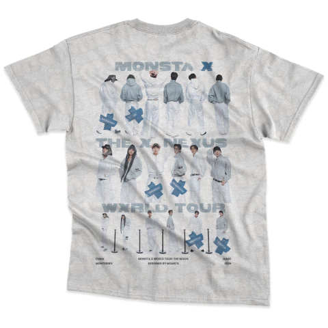 Monsta X the X: Nexus Grupal X- Playera Clásica Unisex