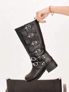 BIKER BOOTS (cuero) Sólo 35