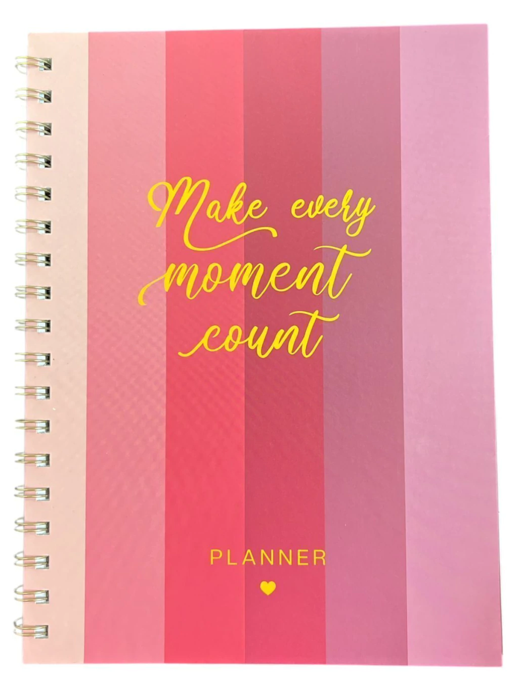 Agenda Planner Semanal Rosa A5