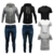 Combo #133: 3 REMERAS LISAS + 2 JEANS AZULES + 2 CAMPERAS