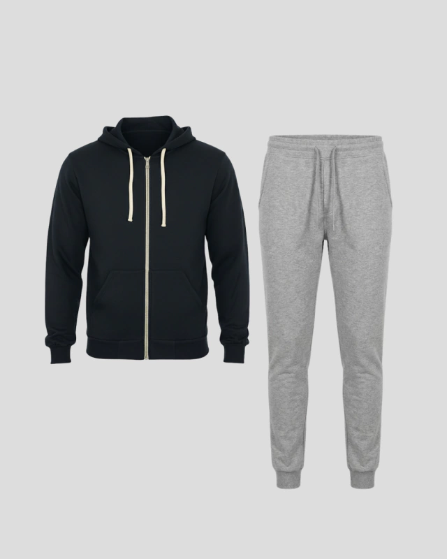 Outfit comodidad: Campera + Jogging de Algodón — imagen 12