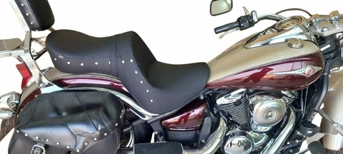 Banco Confortável P/ Moto Vulcan 900 Classic LT C/ Tachos