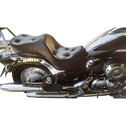Banco Confortável P/ Moto Drag Star 650 C/ Botão