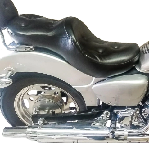 Banco Confortável P/ Moto VBlade 250 C/ Botões