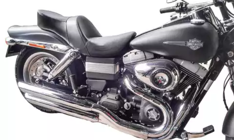 Banco Confort p/ Moto Harley-Davidson Fat Boy c/ Softgel - Inteiriço