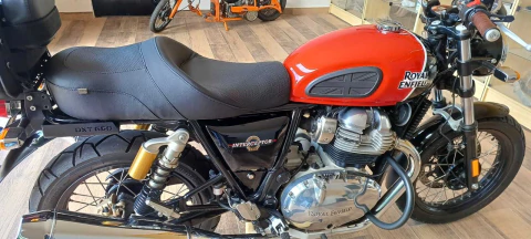 Banco Confortável p/ Moto Intercptor 650 c/ Softgel - comprar online