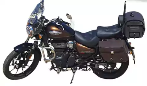 Banco Confortável P/ Moto Meteor 350 C/ Botão