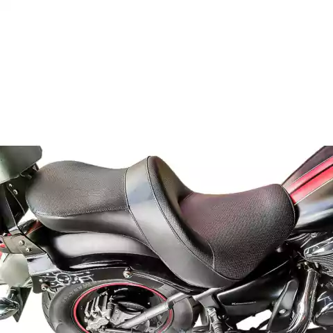 Banco Confortável P/ Moto Vulcan 900 Custom C/ Softgel