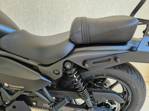 Kit P/ Moto Eliminator 500 - BANCO GARUPA CONFORTÁVEL + ENCOSTO PARA GARUPA