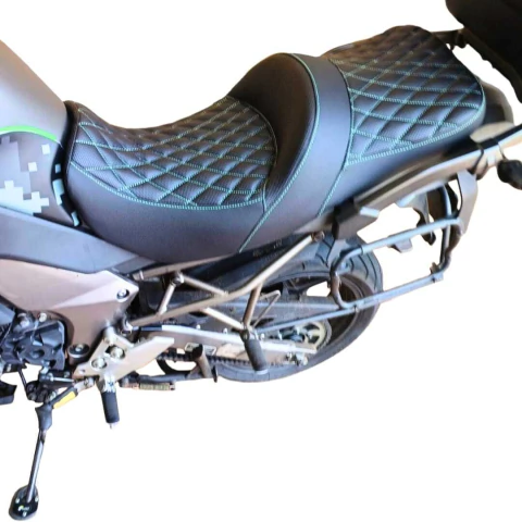 Banco Confortável Personalizado P/ Moto Versys 1000 - comprar online