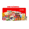 Kit MCB Clássica com 31 itens, incluindo uma variedade de alimentos essências, perfeito para todas as refeições.
