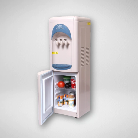 Dispenser de agua conectado a la red con heladera modelo beige - comprar online