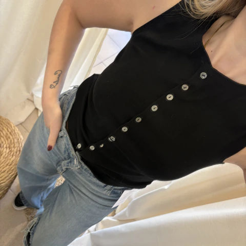 Musculosa Alondra (negro)