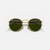 Anteojos de sol Ray-Ban Round Metal Legend talle Standard armazón polished gold y lente green - comprar online