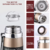 Termo Acero Inoxidable Metalico 1000ml - Cressia