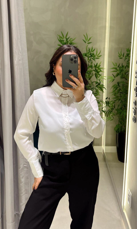 Camisa de Cetim