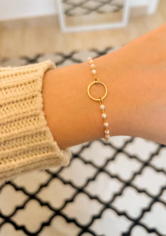 Pulseira Leve Pérolas - comprar online