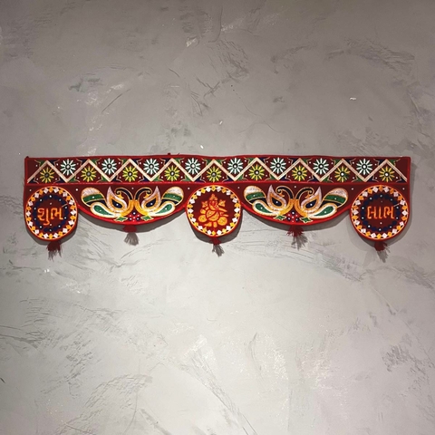 Bandô Indiano Bordado 100% Algodão 100cmx23cm