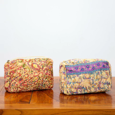 Necessaire Indiana Tecido 25cmx18cm