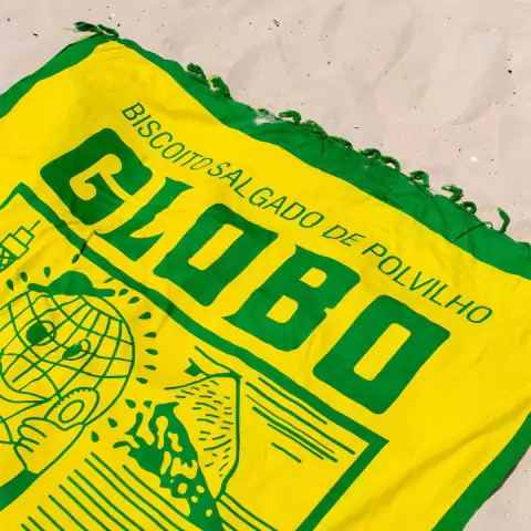 Canga de Praia com Franjas 100% Viscose Biscoito Globo 1.60mx1.10m