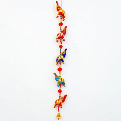 Móbile Decorativo Elefantes Importado da Índia