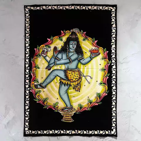 Panô Indiano Shiva Nataraja 85cm