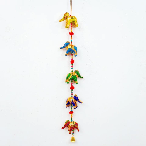 Móbile Decorativo Elefantes Importado da Índia