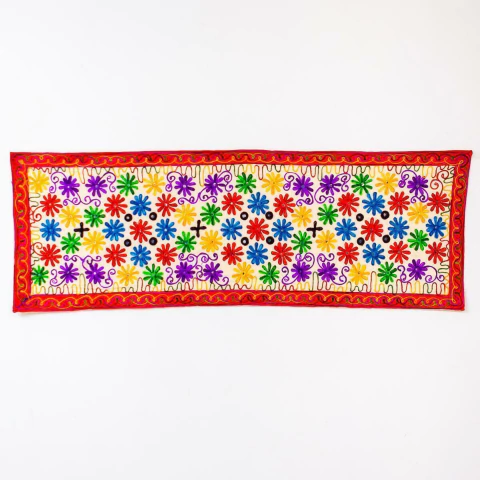 Panô Indiano Flores 154cmx50cm (Barra Terracota)