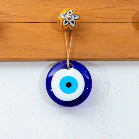 Móbile Decorativo de Vidro Olho Grego
