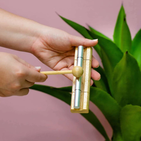 Sino Pin de 1 nota para Meditação 14cm Importado de Bali - comprar online