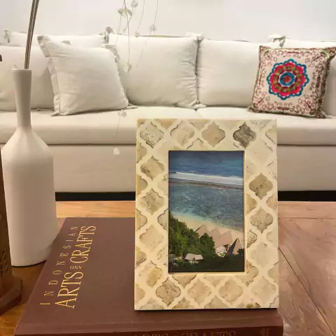 Porta Retrato de Resina Importado de Bali - 10x15