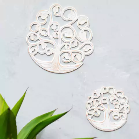 Mandala Árvore da Vida Mdf Pátina