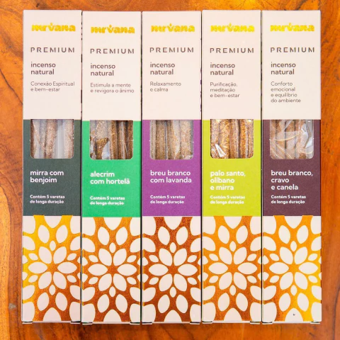 Incenso Nirvana Premium (5 varetas)