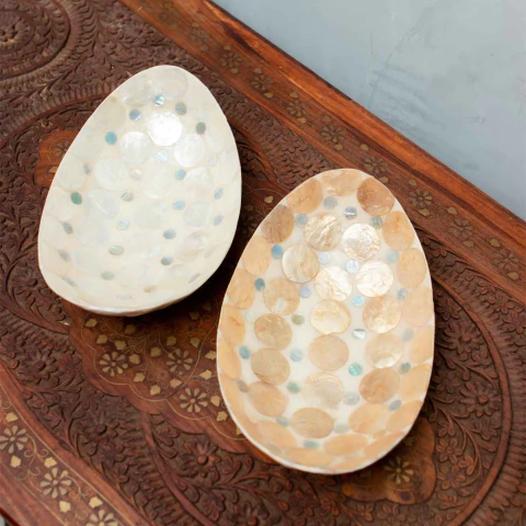 Bowl de Madrepérola 24cm Importado de Bali