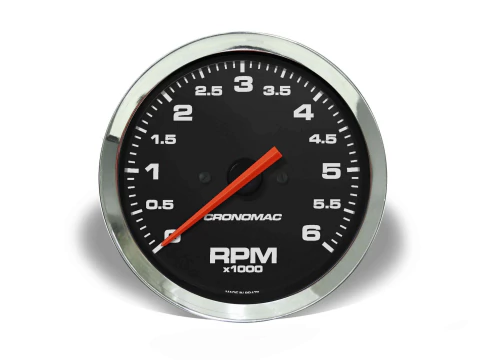 Contagiros 85mm 6.000 RPM DIESEL Croma – Preto