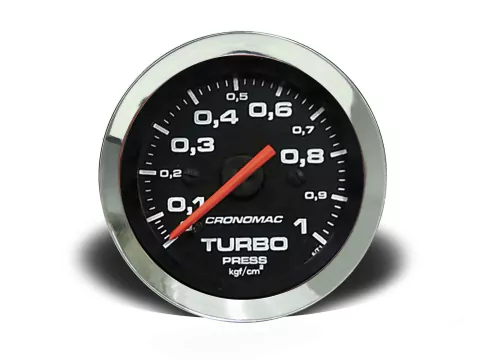Manômetro Pressão Turbo 52mm Mecânico 1kg Croma - comprar online