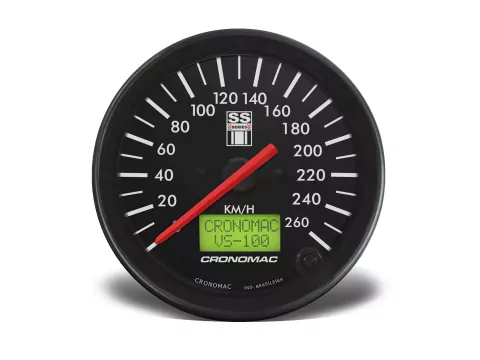 Velocímetro 100mm Elétrico 260km/h Display Digital SS - comprar online