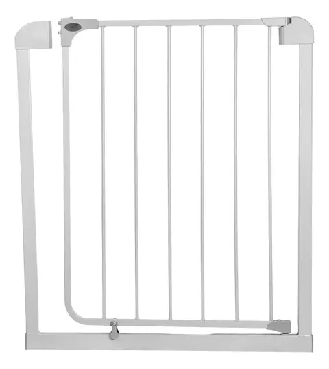 Puerta Seguridad Bebe Metalica Red + Ext 42 + Ext 14 Gris - comprar online