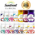 Kit 4 Cálcio Glicina + Alanina 2000mg 120 Capsulas Sunfood - Qualisense