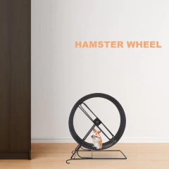 Hamster Running Wheel para Pequenos Animais, Iron Hamster Brinquedos, Rodas engraçadas do exercício - loja online