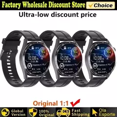GT3 Pro AMOLED Smartwatch para homens e mulheres, tela HD, freqüência cardíaca, chamadas Bluetooth, à prova d'água, Android, iOS, 420x420, Novo, 2022 - loja online