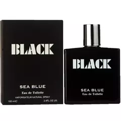 Perfume Masculino Black 100ml Importado Sea Blue Militar Camuflado