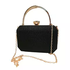 Bolsa Clutch Carteira de Festa Brilhosa Luxo Festa de Gala Casamento
