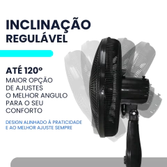 Ventilador De Coluna De Chão Turbo Vento Forte 3 Velocidades - comprar online